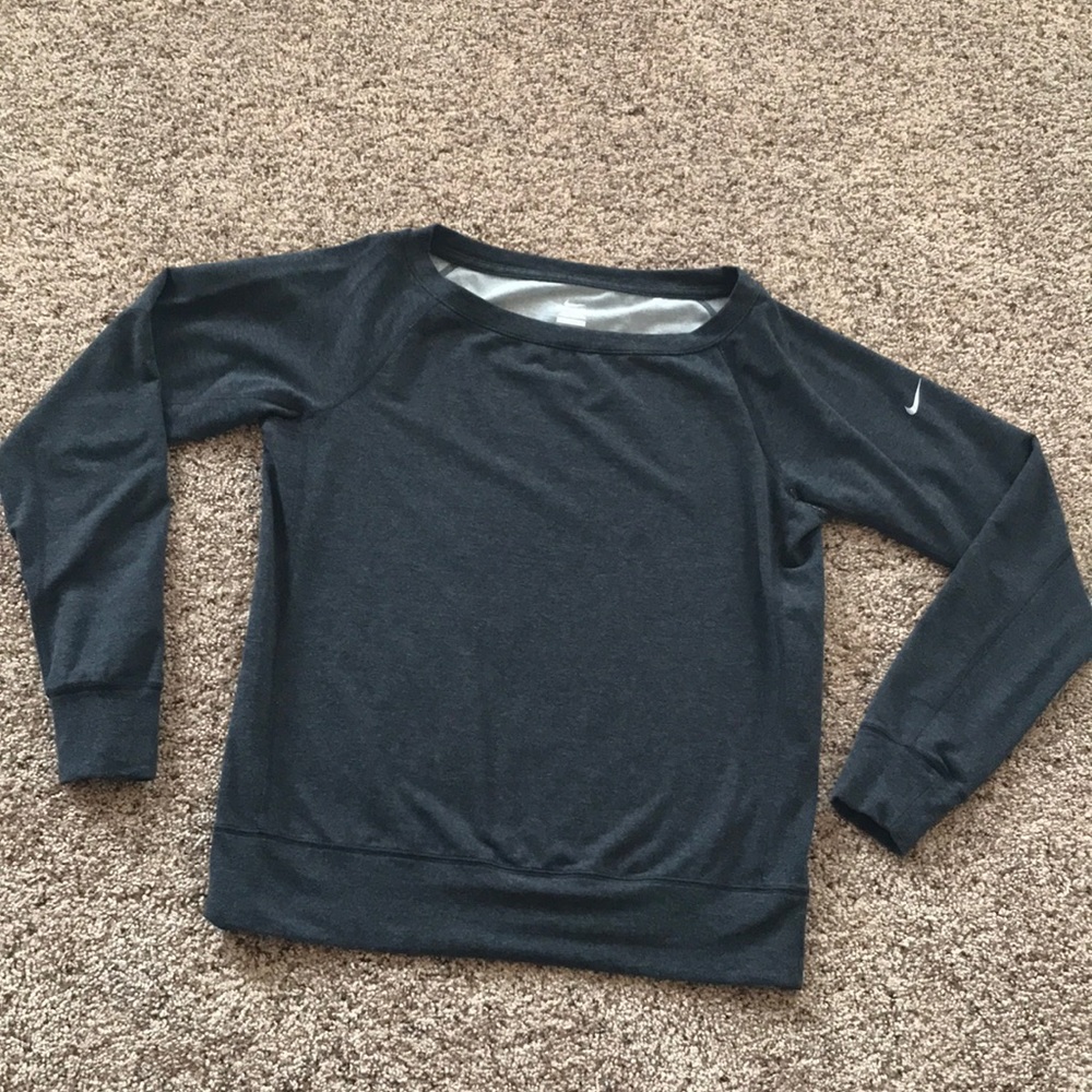 NIKE Dri-Fit Boat Neck Pullover Sweater